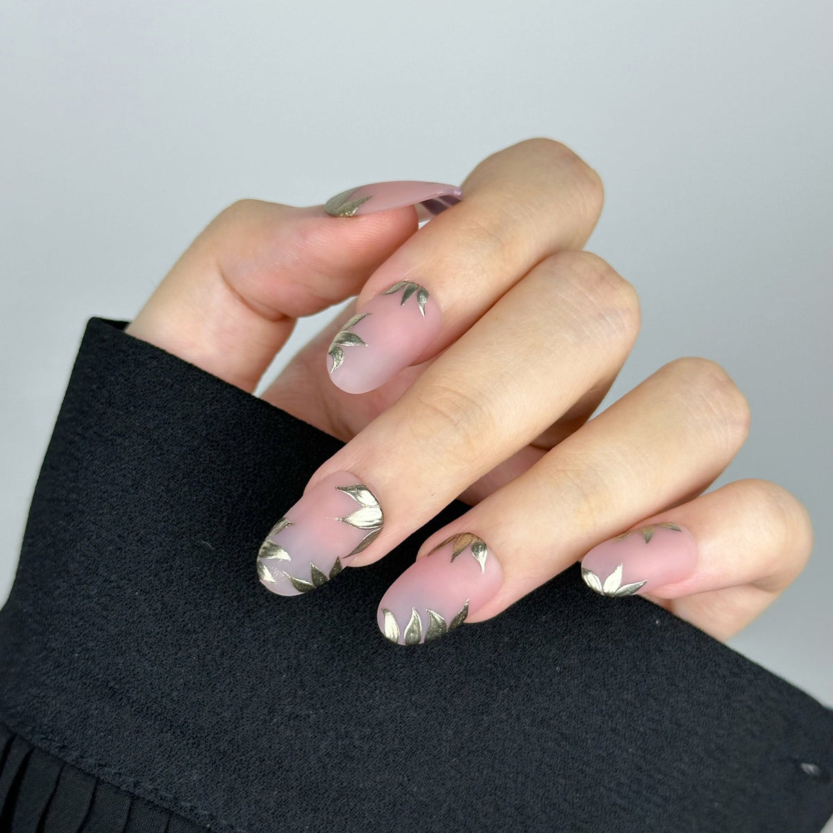 Rose Gold Garden | Handmade Press-Ons