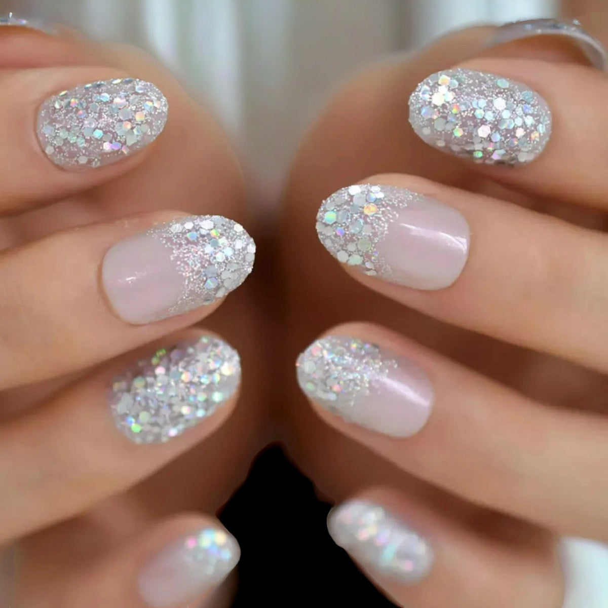 Silver Dust dip powder