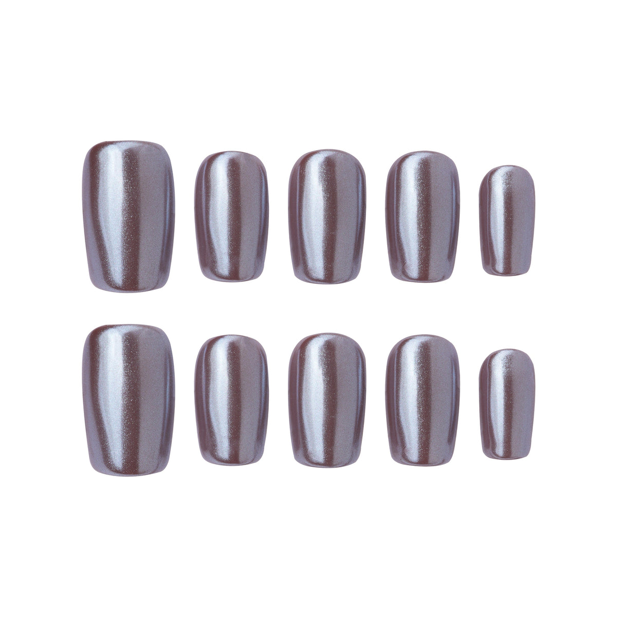 Chocolate Glaze | Håndlavede press-on negle