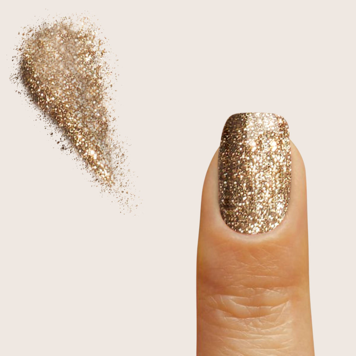 Golden tears dip powder