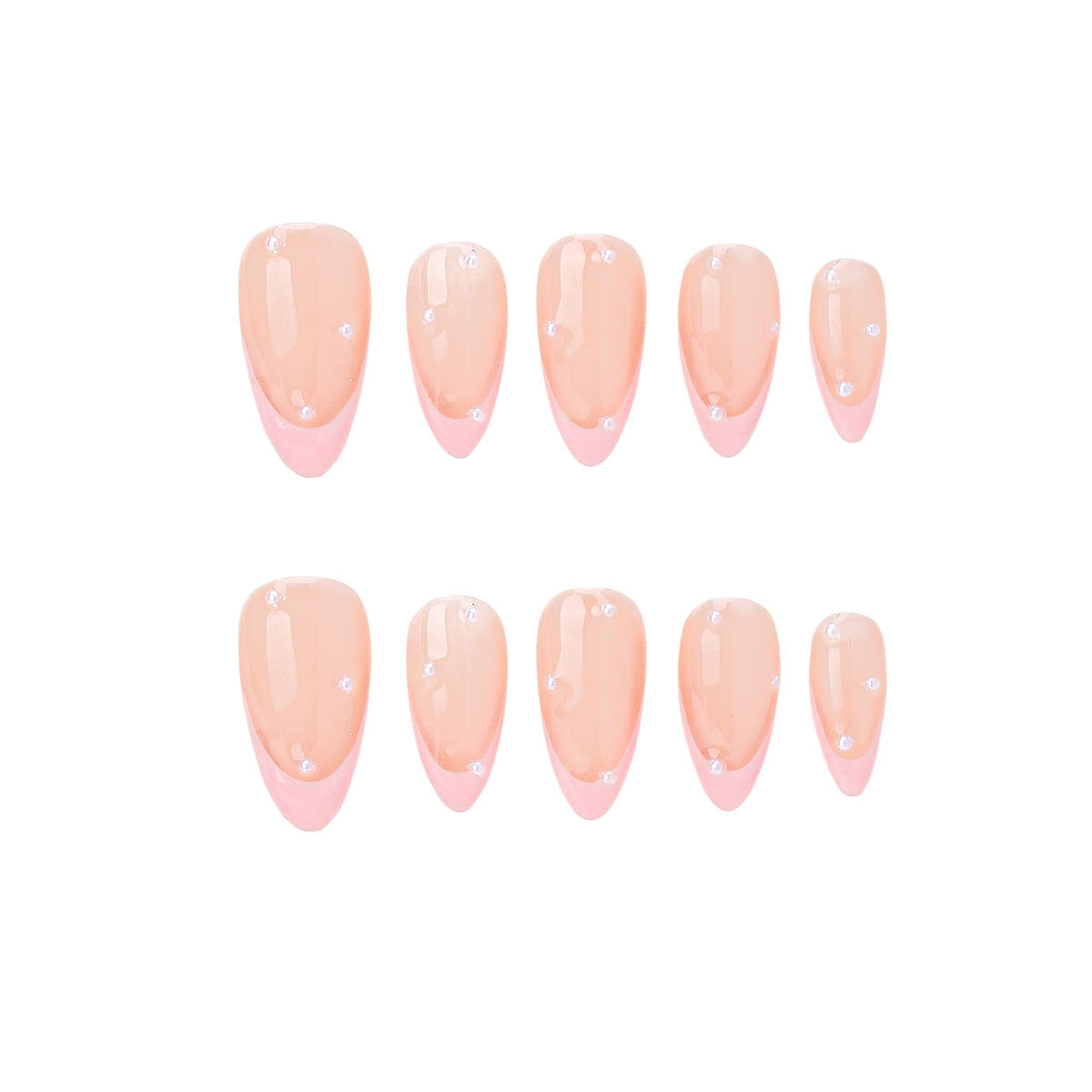 Ballet Pearl | Håndlavede press-on negle