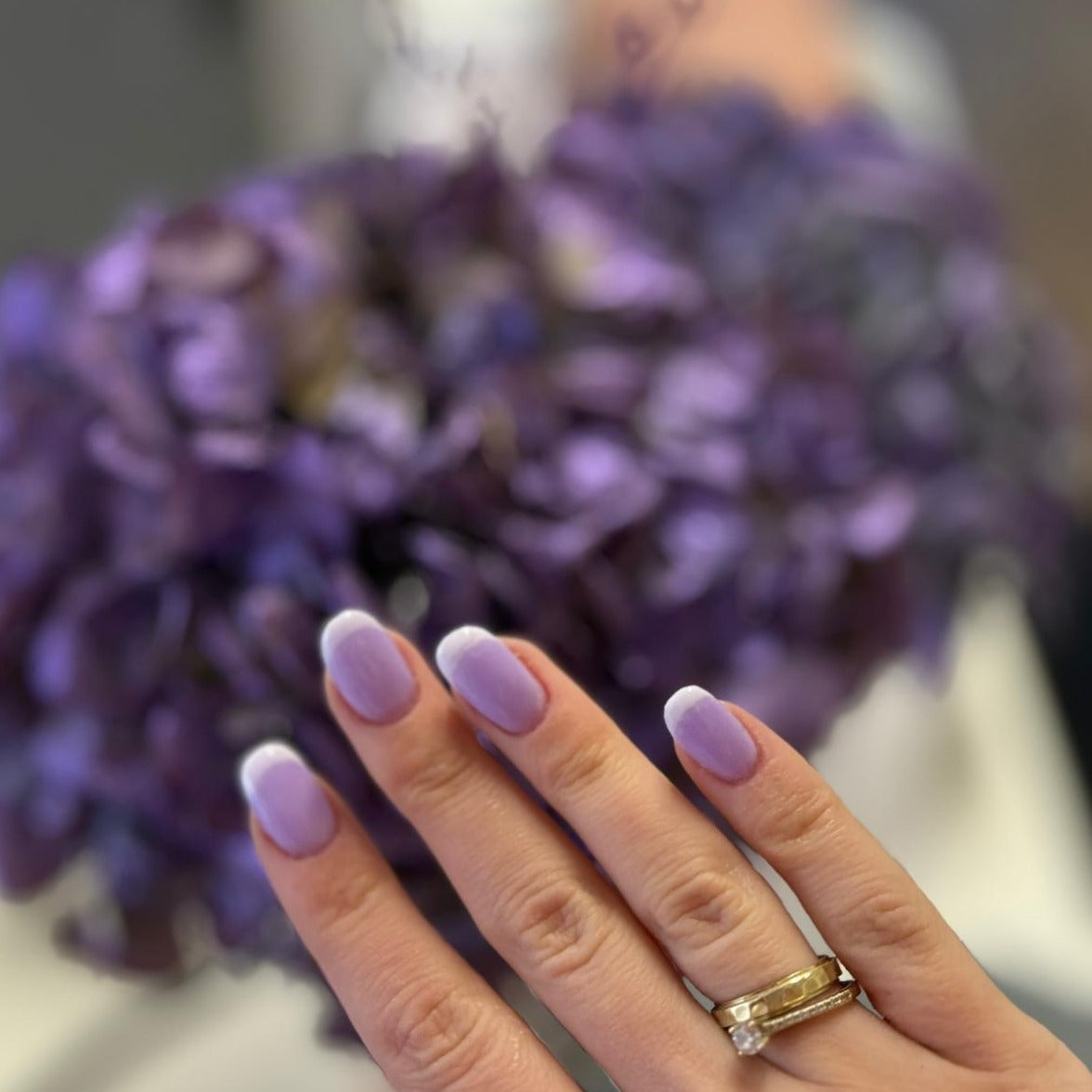 Lavendel dip powder