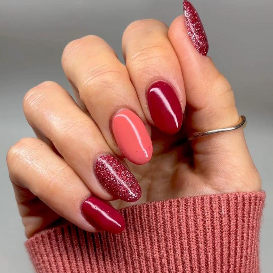 Glamour Pink dip powder