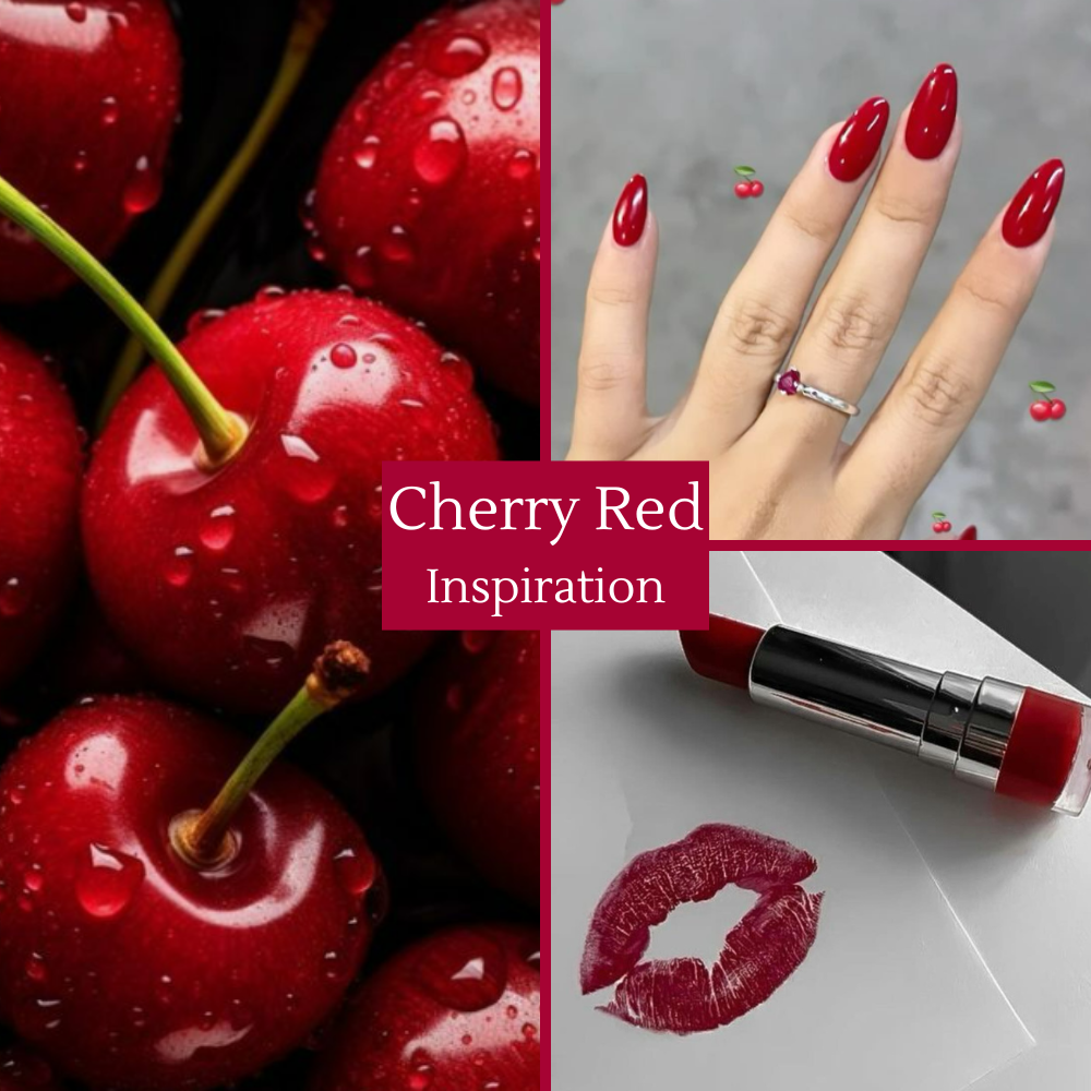 Cherry Red dip powder