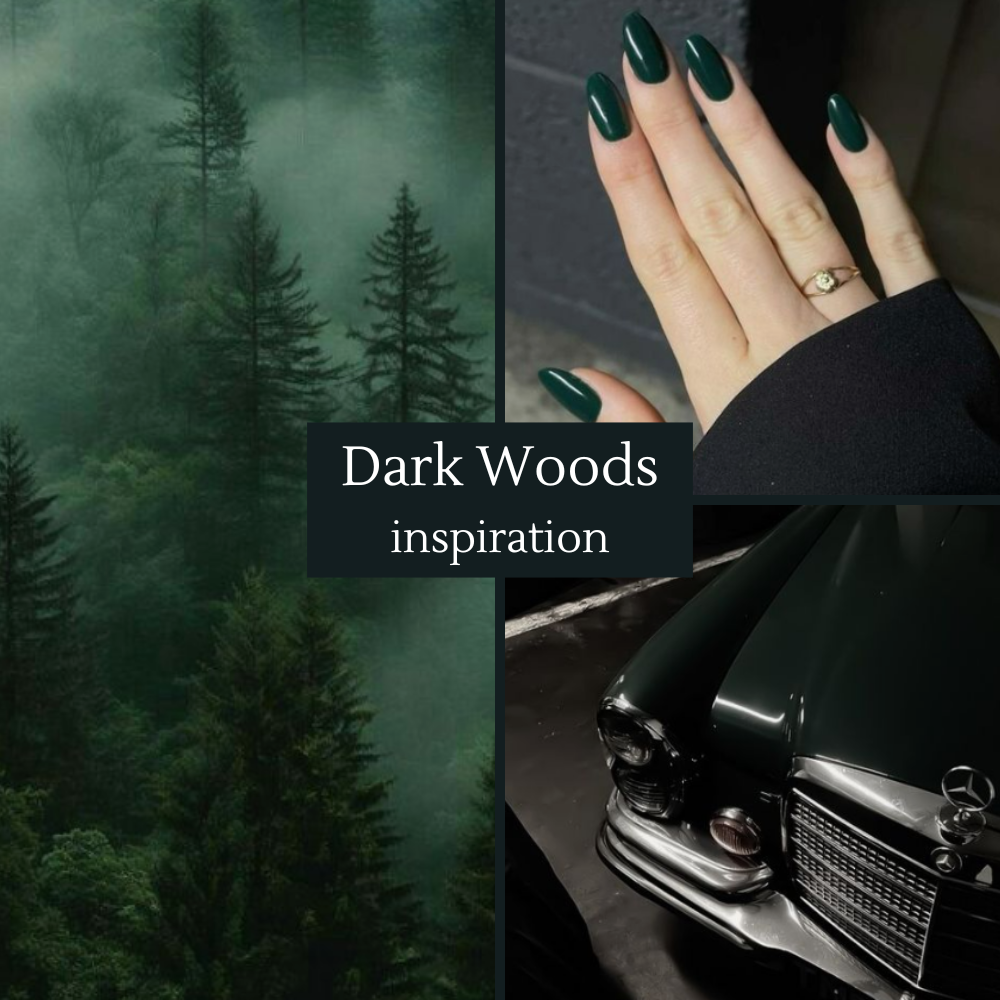 Dark Woods dip powder