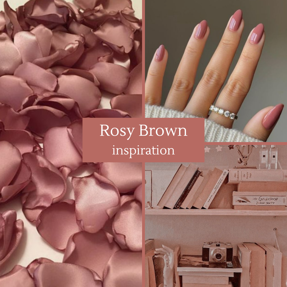 Rosy Brown dip powder