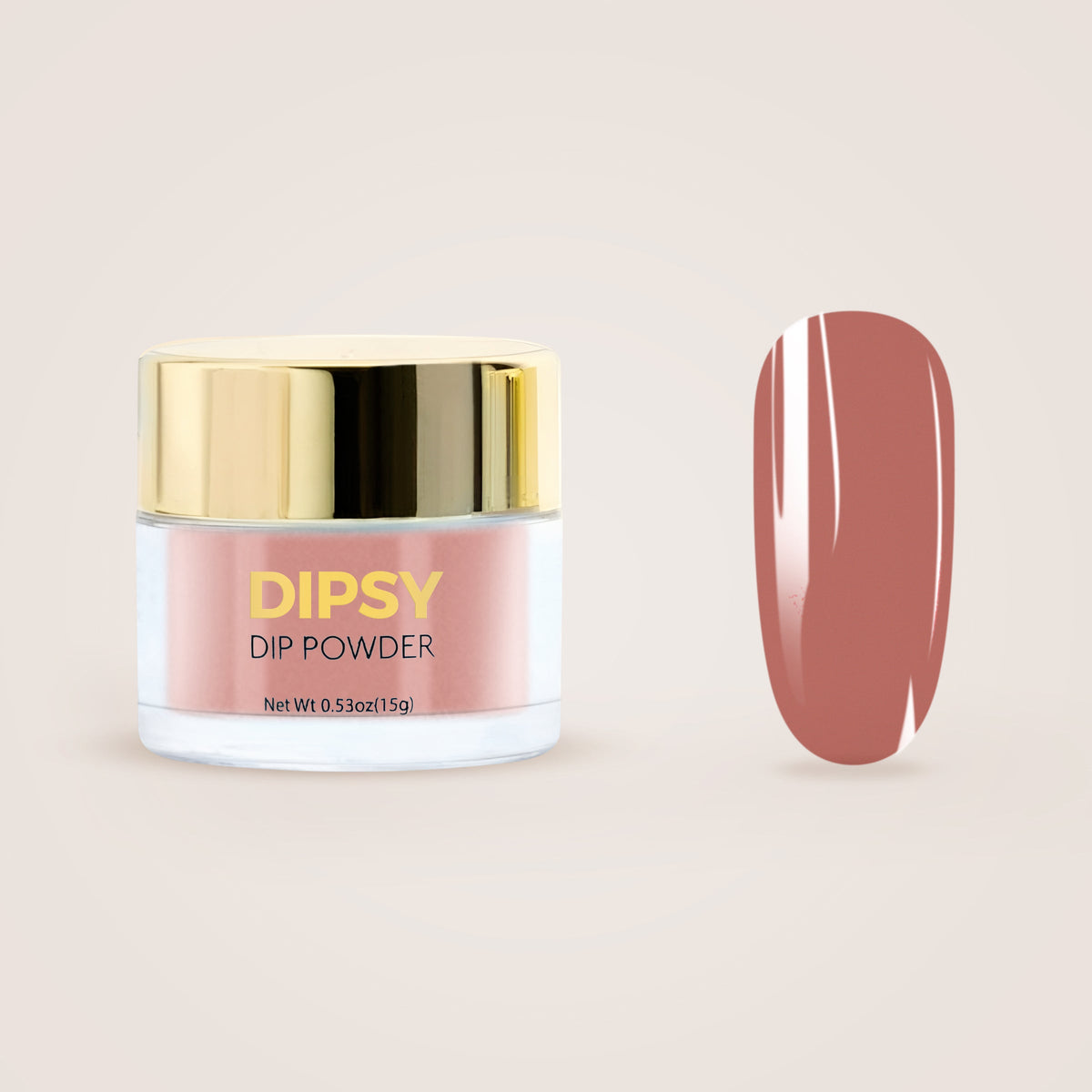 Rosy Brown dip powder