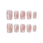 Blush Elegance | Håndlavede press-on negle