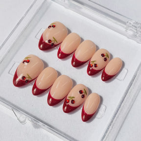 Cherry Lady | Handmade Press-Ons