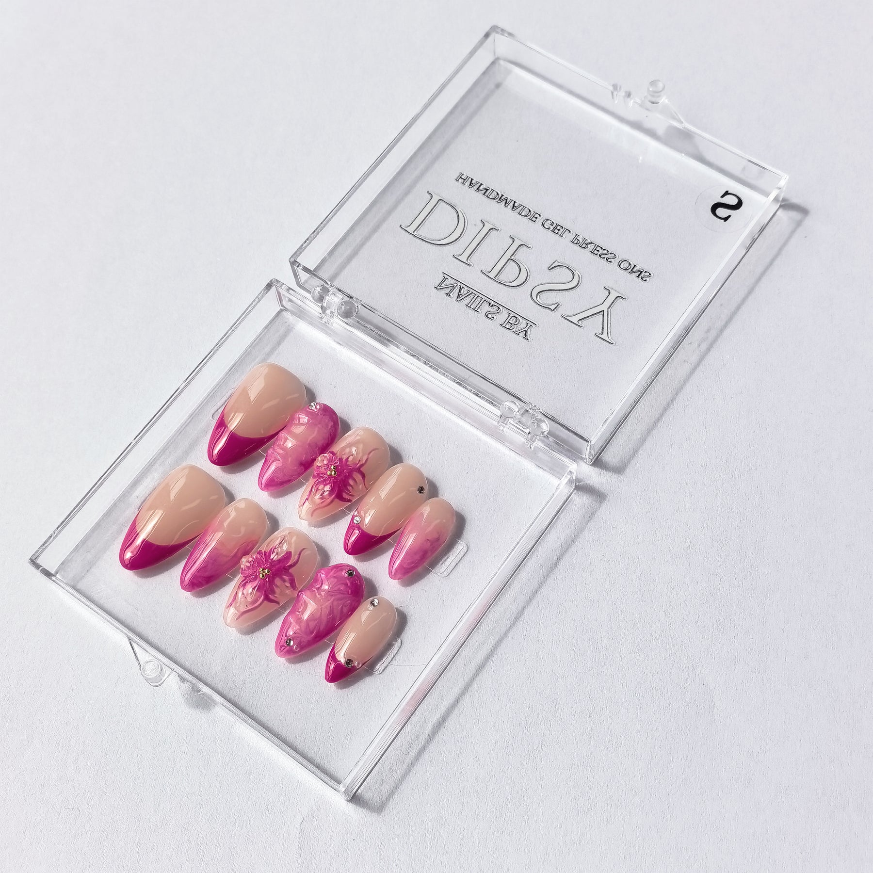 Purple Beach | Handmade Press-Ons