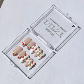 Strawberry Ballet | Handmade Press-Ons