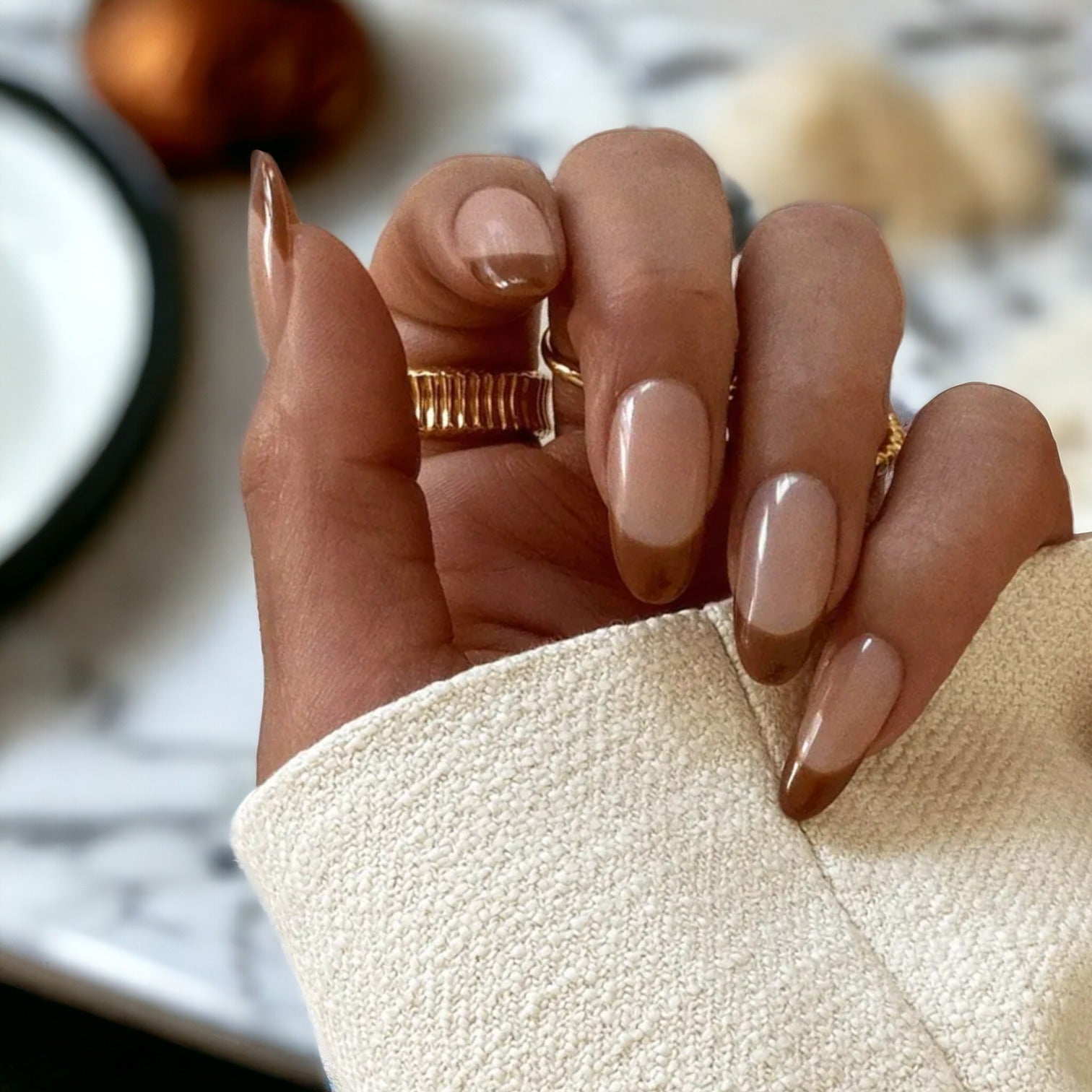 Kaffe dip powder