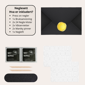 Marble Blush | Håndlavede press-on negle