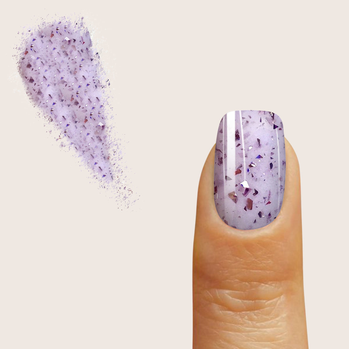 Dreamy Violet dip powder