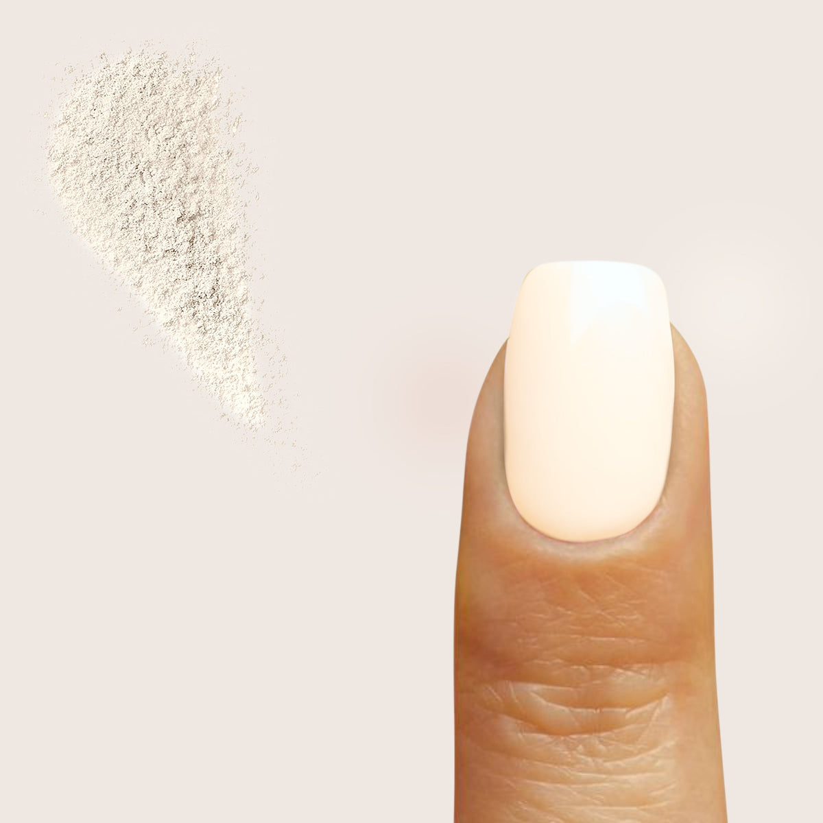 Sand Nude dip powder
