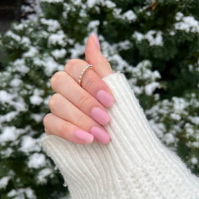 Blush Pink dip powder
