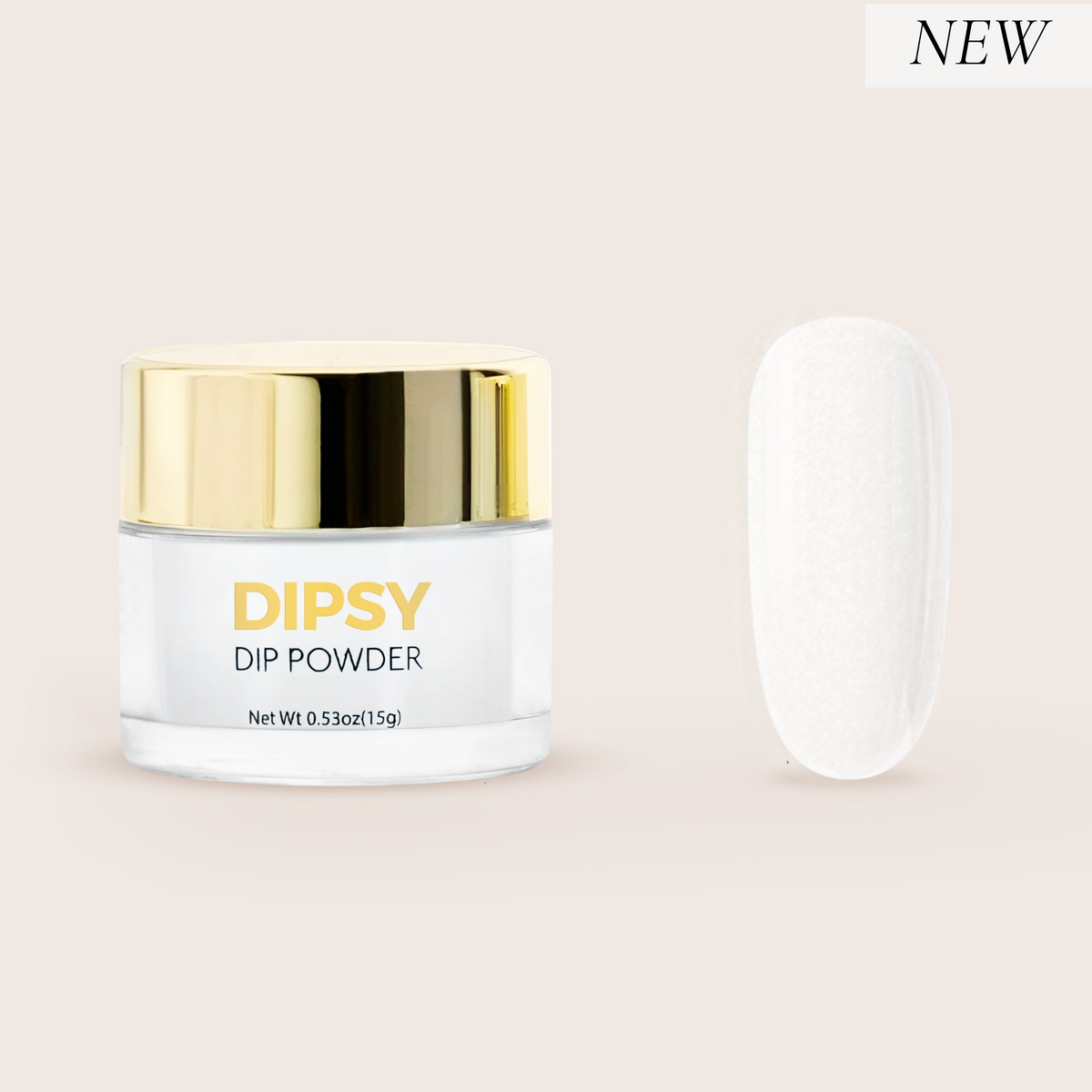 Clear dip powder