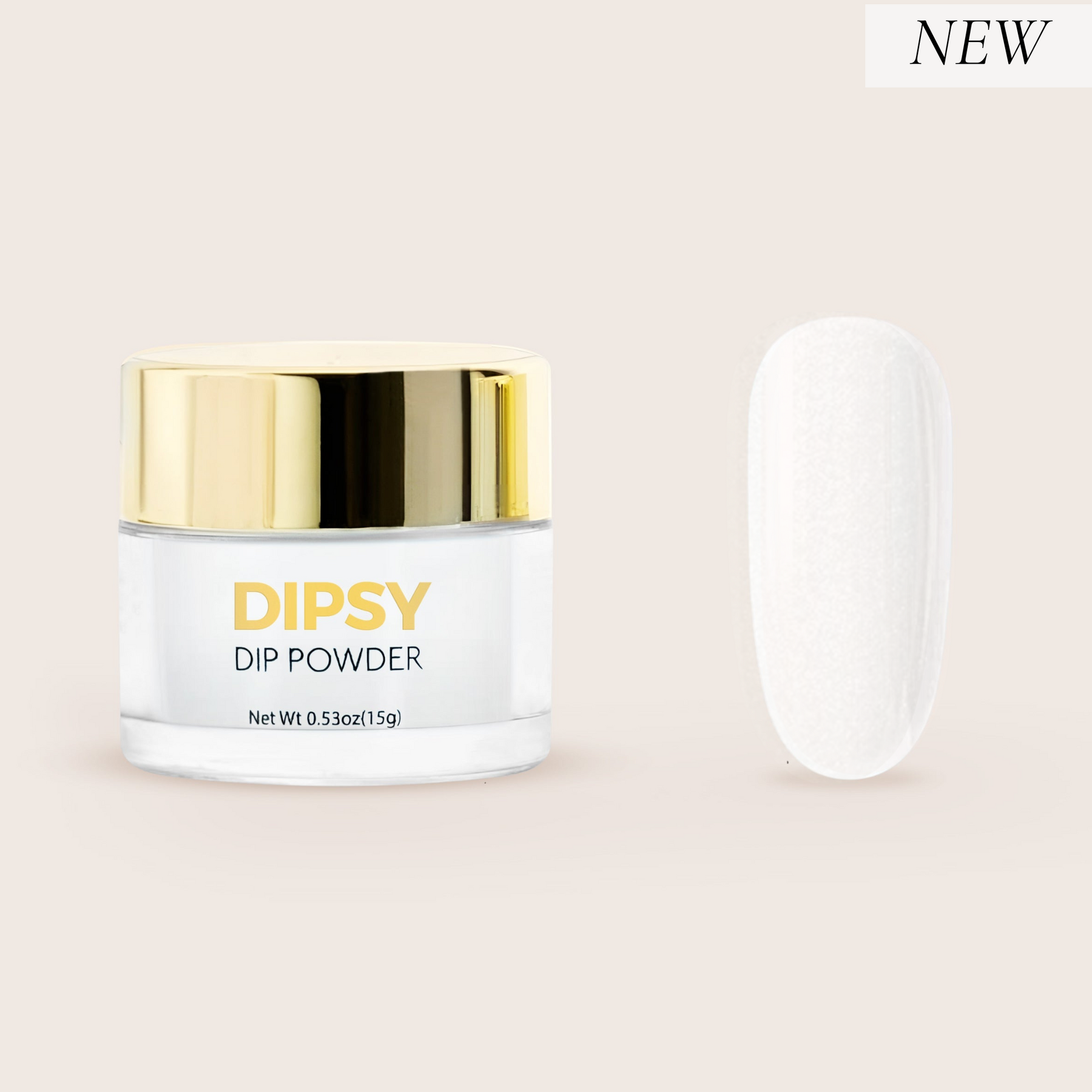 Clear dip powder