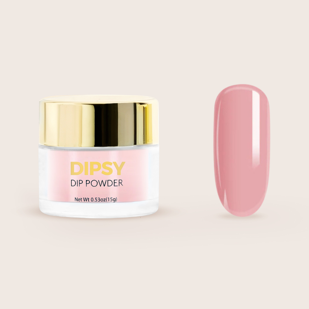 Cream Pink dip powder
