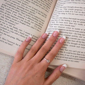Skål til fransk manicure