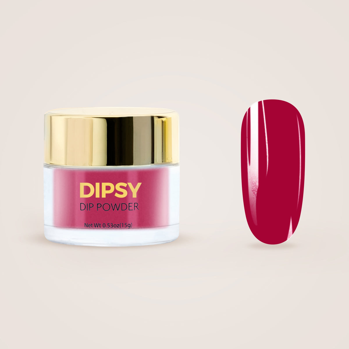 Cherry Red dip powder