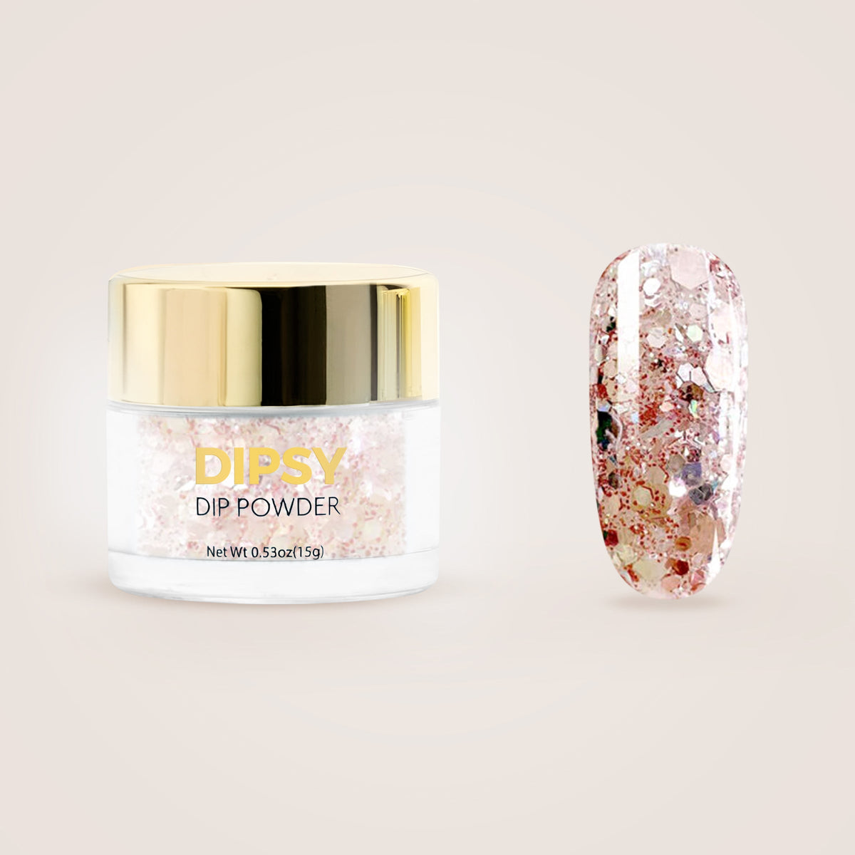 Prosecco dip powder